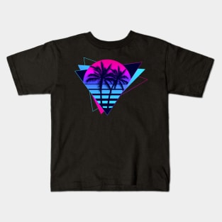 Vacation Sunset Kids T-Shirt